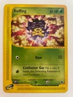 NM Pokémon Koffing 114/165 Expedition Base Set 2002 E-Card WotC Hajime Kusajima