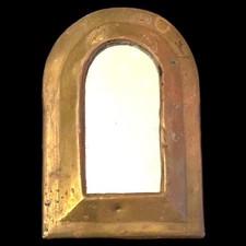 ARC Shaped Small Mirror Vintage 5” Rare