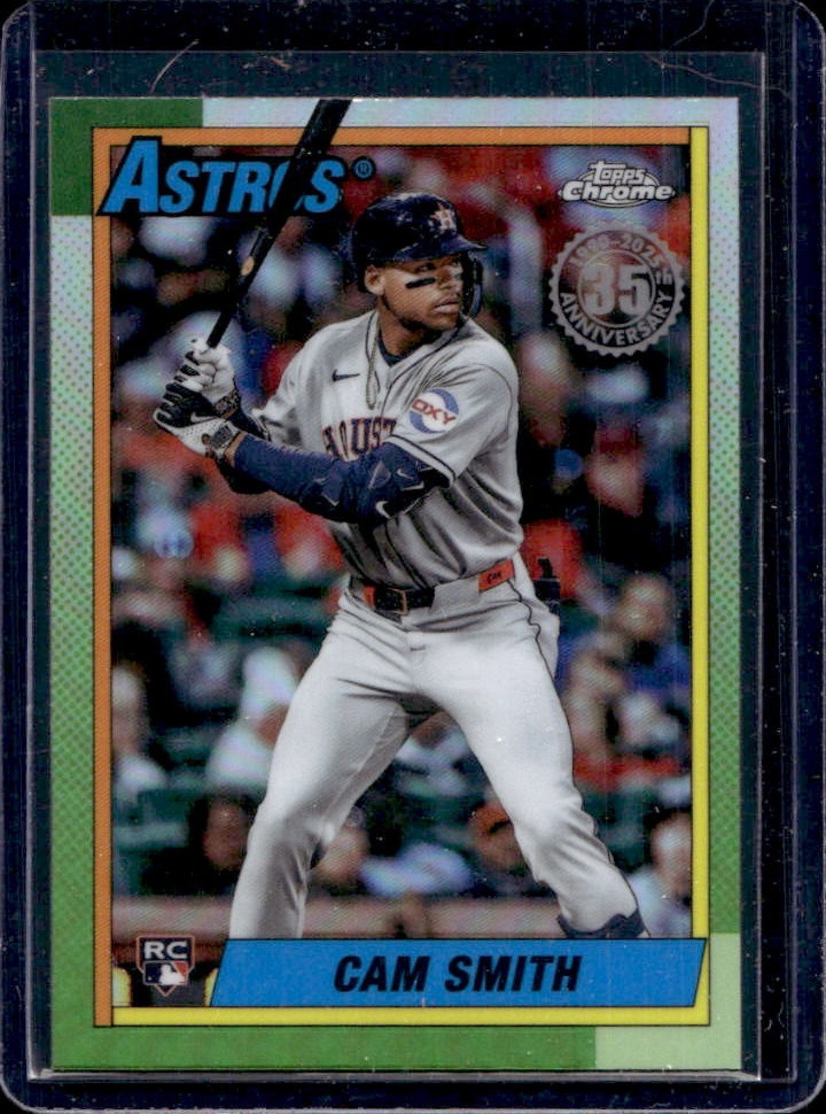 2025 Topps Chrome Update Cam Smith 1990 RC Rookie #90CU-15 Astros