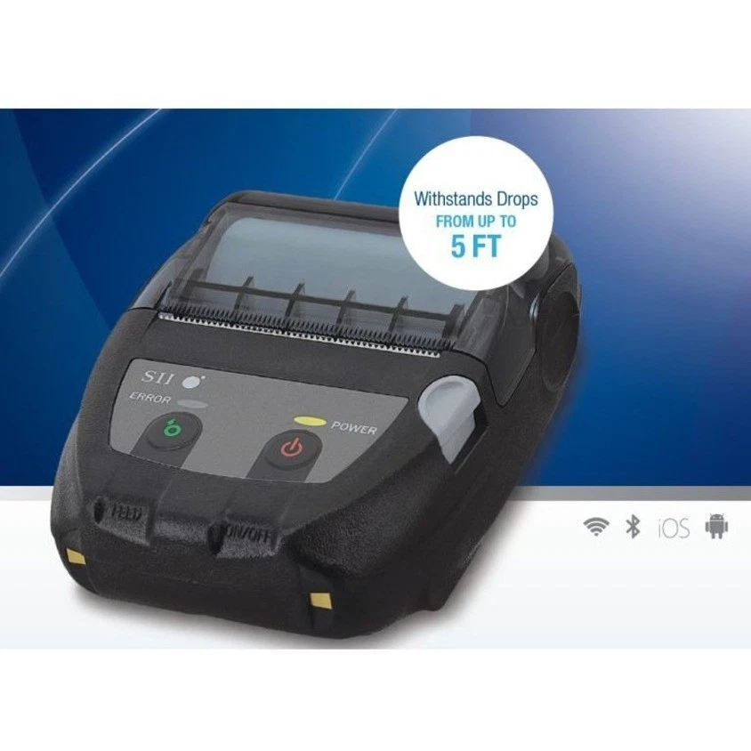 Seiko MP-B20 2" Mobile Printer - USB - Bluetooth (mp-b20-b02jk1-74) - Image 3 of 4