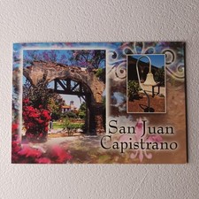 San Juan Capistrano Mission In California Unposted Chrome Postcard