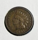 1891 INDIAN HEAD CENT - VG  LOT 113