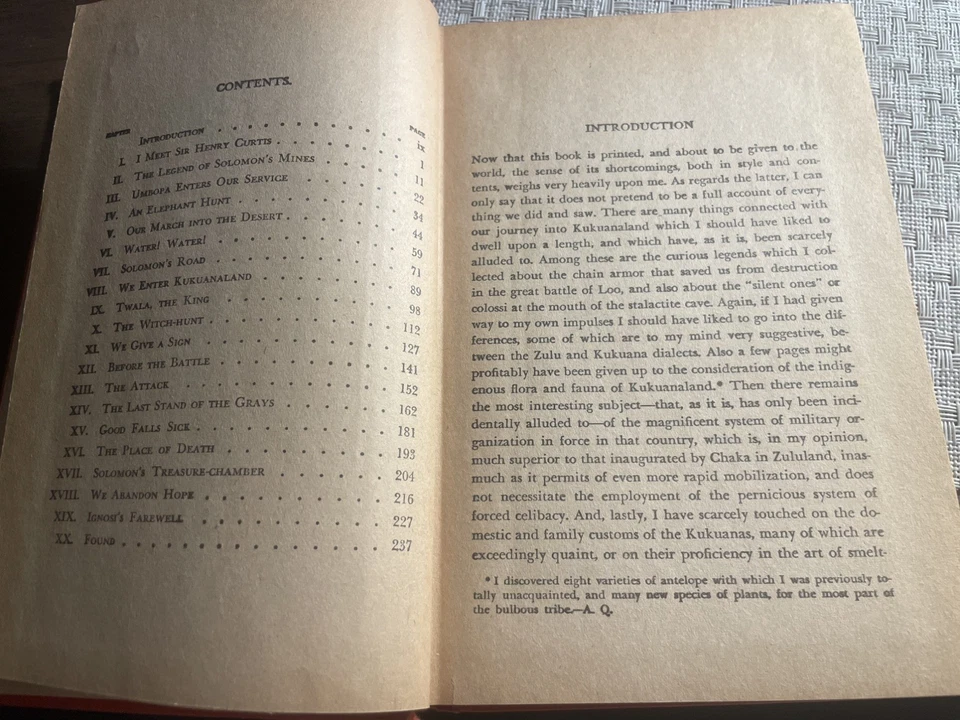 The World's Popular Classics, Art-Type ed, King Solomon's Mines, Good Foto 4 de 4