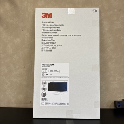 3M - PF240W1EM 16:10 Aspect Ratio Comply Magnetic Attach Privacy Filter for 24''
