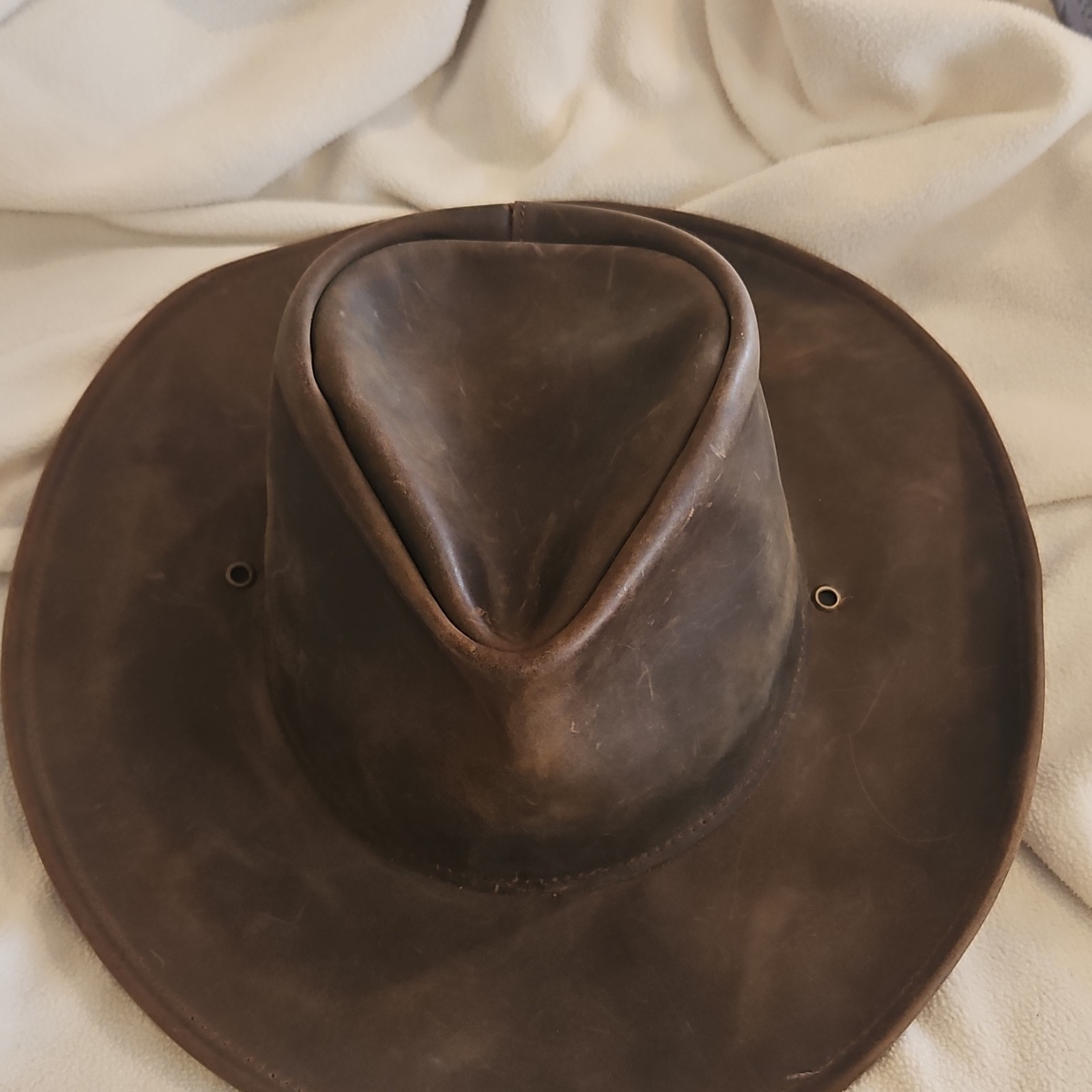 Henschel Hat Co. Weekend Walker Genuine Leather Western Hat 