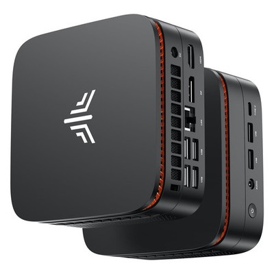 NIPOGI P1 4K Mini PC AMD Ryzen R2544 8GB DDR4 RAM 256GB SSD WIFI Win11 PRO