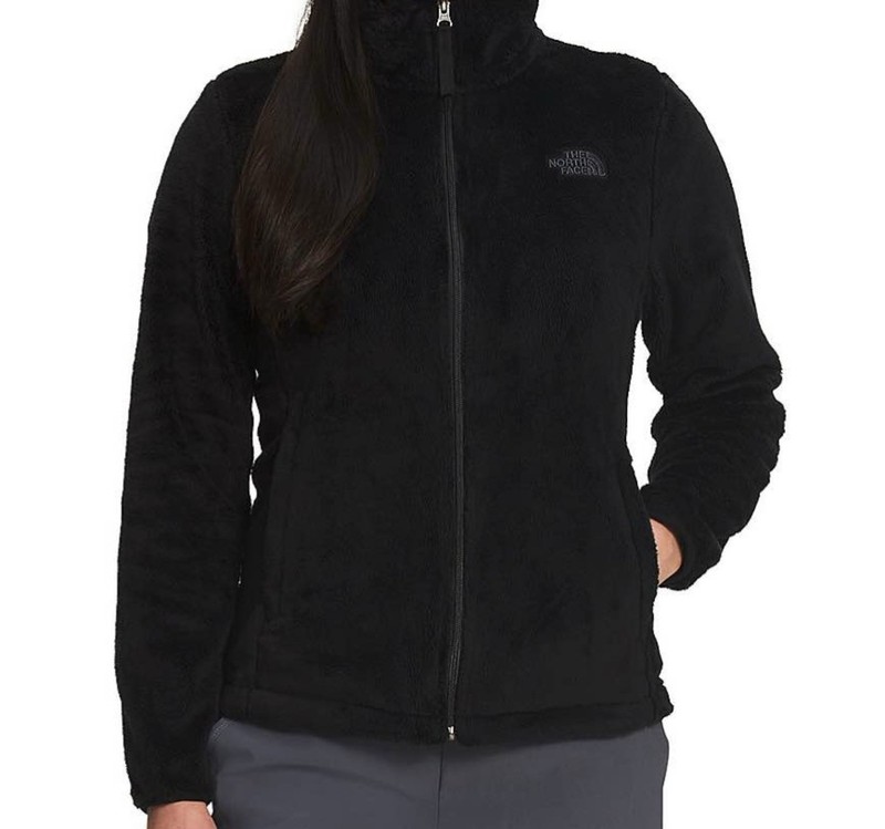 The North Face Black  Full Zip Osito Fleece Coat Jacket Top Women’s Size M