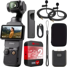 DJI Osmo Pocket 3 4K/120fps Gimbal Camera 3-Axis Stabilized  Accessory Bundle