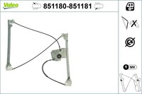 Valeo Fensterheber 851180 FüR Audi A2 8Z0 Tdi Fsi