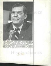 1970 Press Photo Jerris Leonard Justice Department CBS - dfpb25529