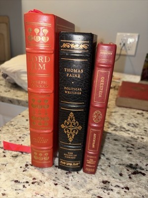 1977 Limited Edition Franklin Library Set of Three Hardcover Books