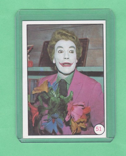 1966 Topps Batman Bat Laffs #51 The Joker — Raw