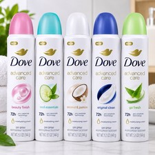 Dove Advanced Care Dry Spray Antiperspirant 72Hr Assorted 5.1oz Pack