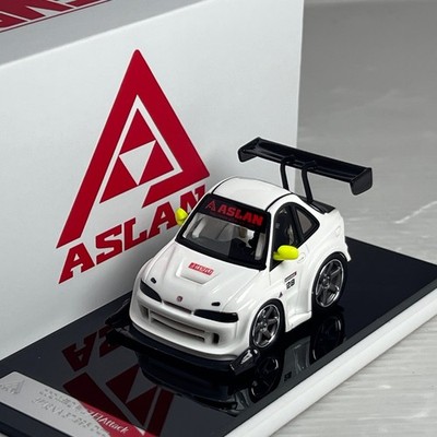 1/64 Era Q Car X Peako ASLAN Honda Civic Type-R DC2 Time Attack 2024