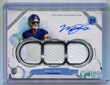 2024 Will Levis Topps Motif RC Auto RPA # 12/15