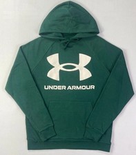Under Armour Men  s Hoodie M Medium Wood forest Hunter Green New