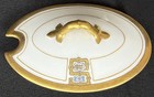 1900 Antique Haviland France Porcelain Salt / Mustard Server Fast Stand & Cover — photo 5
