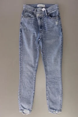 ✅ Jean skinny skinny Abercrombie & Fitch pour femme taille 24, XS bleu ✅ - Photo 1/4