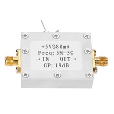 5M-5GHz Wideband RF Signal Amplifier Gain 19dB2G Broadband Amplification WT