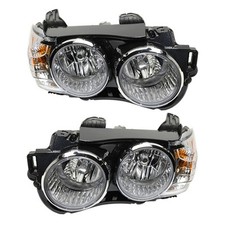 PAIR OF HALOGEN HEADLIGHTS FOR CHEVROLET SONIC HATCHBACK LT LTZ LS ZMX RS 2012