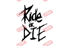 Ride Or Die Jdm Car Decal Sticker Vinyl Window Bumper Laptop Drift Graphic