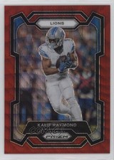 2023 Panini Prizm Red Wave Prizm 102/149 Kalif Raymond #100 16ze