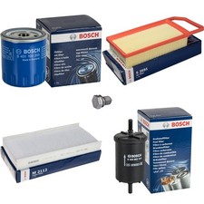 BOSCH Inspektionspaket Filterset für Peugeot 407 Coupe 6C_ 6E_ Citroën C6 TD_
