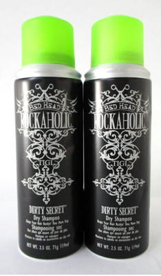 Lot Of 2 Bed Head Rockaholic Dirty Secret Dry Shampoo 2.5 oz