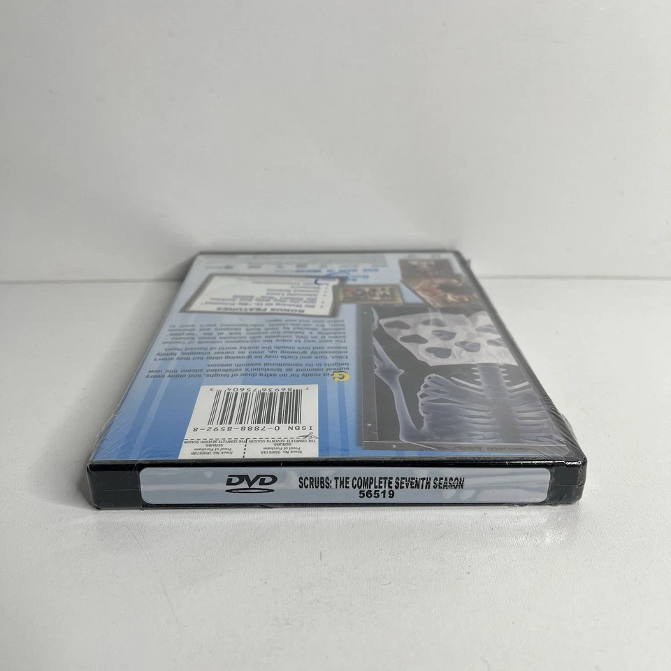 Scrubs The Complete Seventh Season DVD 2008 2-Disc Set Brand New Sealed! Foto 3 de 4