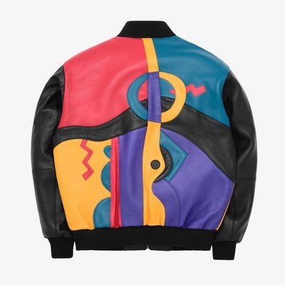 ジャケット・アウター PELLE PELLE Design Vintage LeatherJacket Pelle Pelle Men's LEATHER PICASSO PLUSH MARTIN LAWRENCE LEATHER