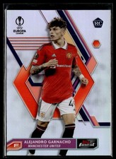 2023 Topps Finest UEFA Europa League Refractor #101 Alejandro Garnacho Rookie RC