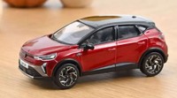 Norev - Renault Captur 2024 Esprit Alpine Schwarz Und Flammenrot - 1/43 - Nor...