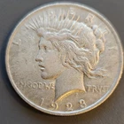 1923 Peace Silver Dollar $1 Philadelphia Mint Business Strike Ungraded
