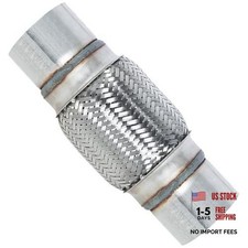 3 inch Exhaust Flex Pipe, 10 inch Length Exhaust Flex Tube 3"x6"x10"