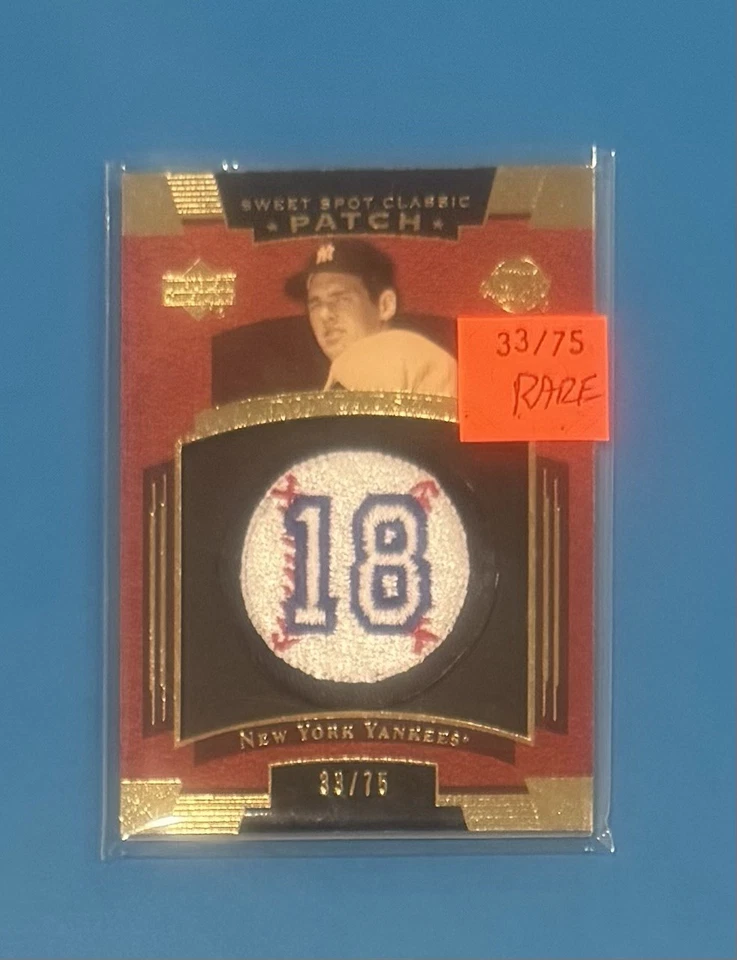 唐·拉森洋基斯补丁卡 #33/75 — 第 3/3 张图片