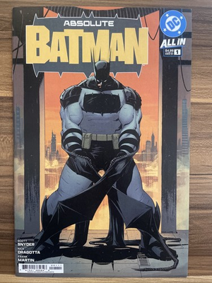 #ad #ad Absolute Batman #1 First Print Cover a by Scott Snider Nick Dragotta DC $165.00