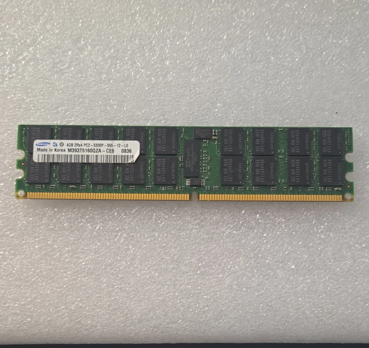 RAM HP 4GB DDR2 ECC PC2-5300P 667MHz – Modulo Singolo Per Server, Usato A+, Garanzia 1 Anno