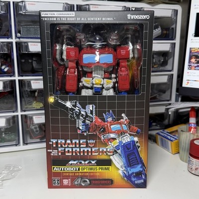 Transformers Threezero MDLX Optimus Prime Vintage Animation Edition USED