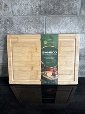 Image of Best Cucina Bamboo Professional Cutting Board 33 x 23cm New