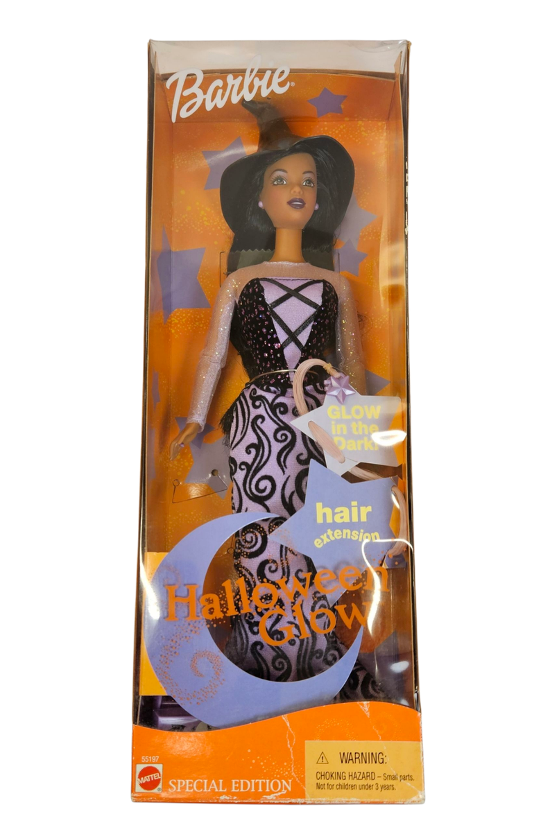 Mattel Barbie Halloween Glow Special Edition African American 2002