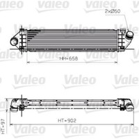 Valeo LadeluftkÜHler TurbokÜHler Passend FüR Ford C-MAX Focus Galaxy Grand Kuga
