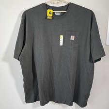 Image of Carhartt Workwear Pocket T-Shirt Heavyweight Cotton Tee Relaxed Fit 2XL
