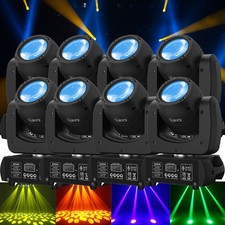 8x 150W LED Beam Moving Head Light 18 Prism 8 Gobo Stage Light DMX DJ Spot Party