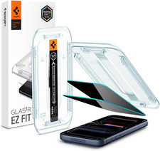 Glastr EZ FIT Privacy Screen Protector for Iphone 17 Pro, 17, 16 Pro