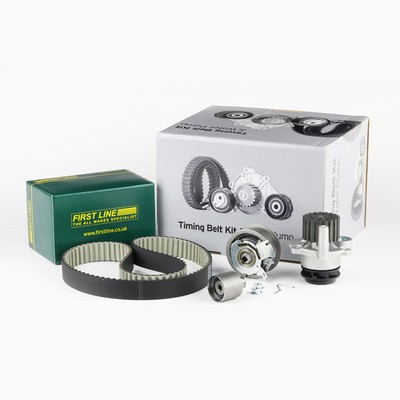Timing Belt & Water Pump Kit fits SKODA ROOMSTER 5J 1.4D 1.9D 06 to 10 Set New - Picture 2 of 4