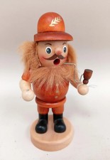 Erzgebirge Expertic Authentic German Wood Carver Incense Smoker Woodcutter