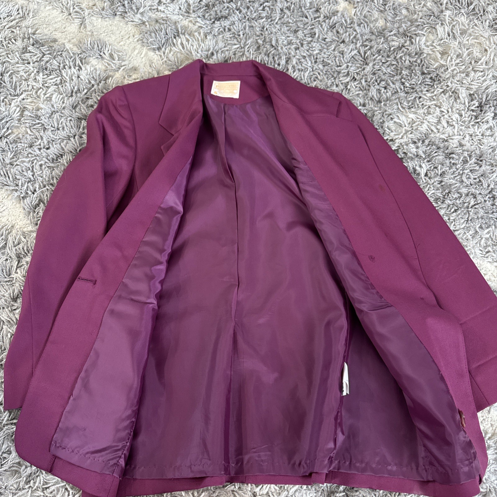 Pendleton Wool Suit Jacket Women's 100% Wool- Mag… - image 11