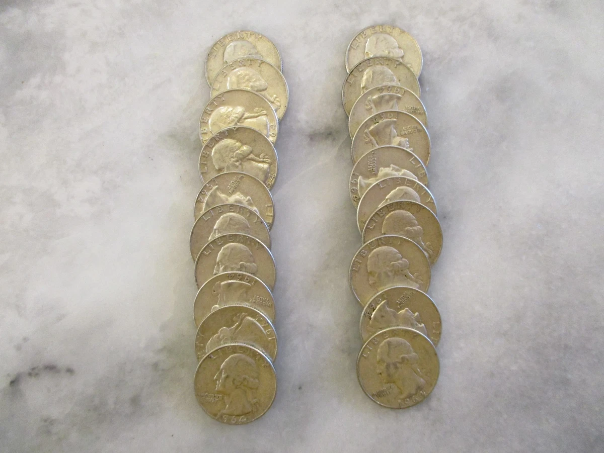 Circulated Silver 1964 Washington Quarters (1932-1998) for sale | eBay