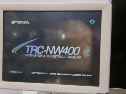 Topcon NW400 Non-mydriatic Retinal Camera