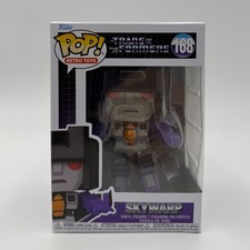 FUNKO POP! RETRO TOY: TRANSFORMERS SKYWARP #168 VINYL FIGURE - BOX DAMAGED